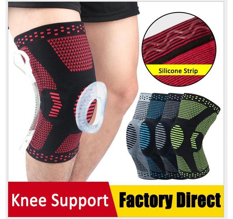 Professional Knee Brace with Patella Gel Pads &amp; Side Stabilizers