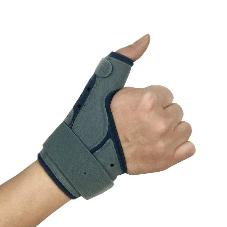 Customize Logo High Quality Adjustable Wrist Brace Thumb Stabilizer Finger Brace Thumb Splint Brace with Steel Support for Arthritis &Tendonitis Wrist Support