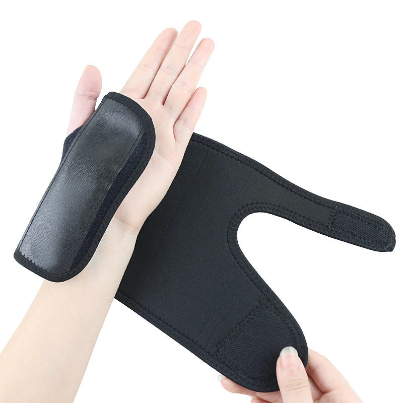 Thumb Support Carpal Brace with Metal Supportive Panel Medical Wrist Splint Fitness Wrist Support