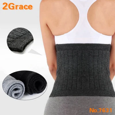 Unisex Cashmere Wool Body Waist Warmer Support, Back Warmer Waistband