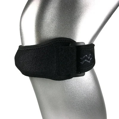 2033#Wholesale High Elastic Compression Knee Sleeves Adjustable Sports Knee Pad