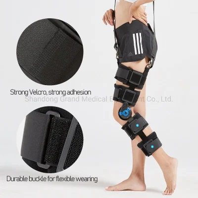 Adjustable Medical Post-Operative Osteoarthritis Knee Brace Hinge Bars Knee Support