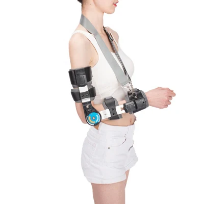 Medical Adjustable Orthopedic Hinged ROM Elbow Brace Support