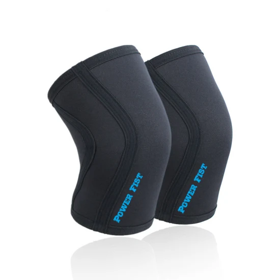 Gym Powerlifting 7mm Weightlifting Compression Knee Elbow Brace Neoprene Knee Sleeves