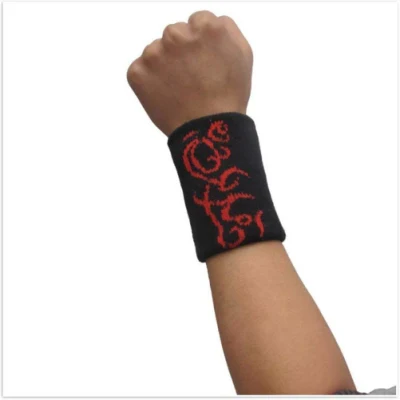 Multifunctional Embroidered Outdoor Sports Basketball Adjustable Protection Wrist Sweatband Wrist Support