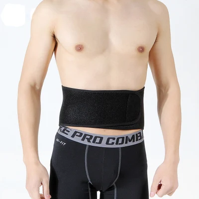 966#Sports Breathable Lumbar Straightening Fixed Waist Protection Support