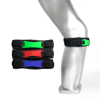 2028#Hot Sale Adjustable Compression Knee Sleeves Sports Knee Support